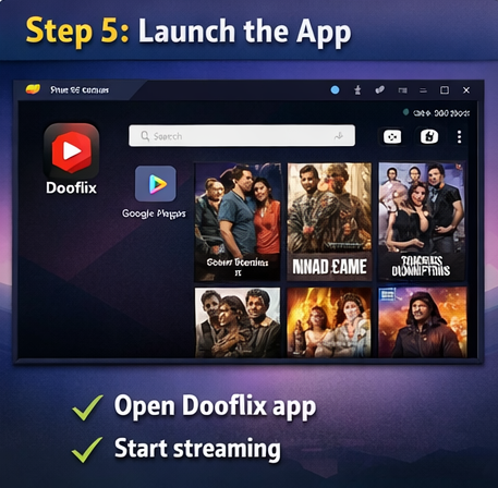 Lunch dooflix apk