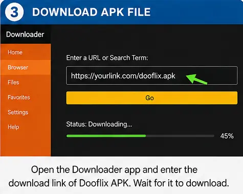 Download dooflix apk file