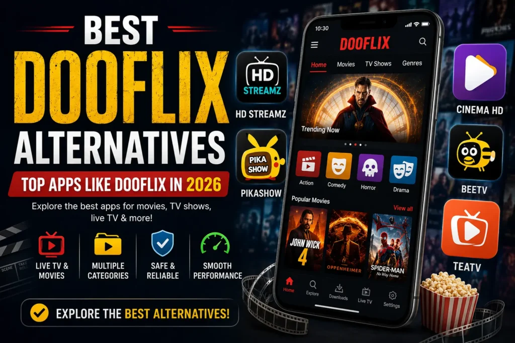 Dooflix Alternatives Feature Image